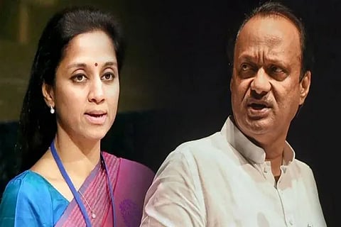 Supriya Sule & Ajith pawar