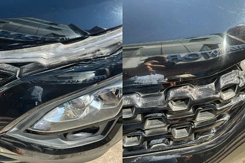 Tata Harrier Front Fascia Melts