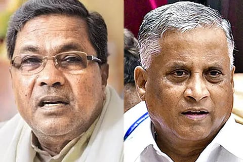 Siddaramaiah and V Somanna