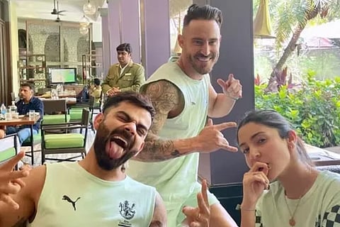 Virat anushka faf