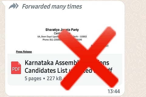 BJP List