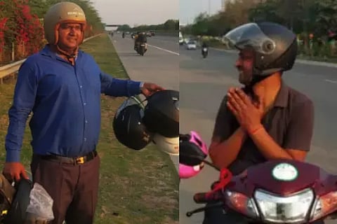 helmet man of india