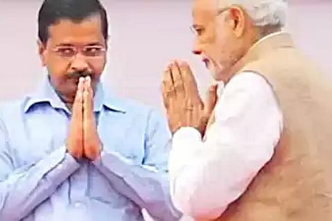 kejriwal modi