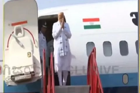 modi in airbase