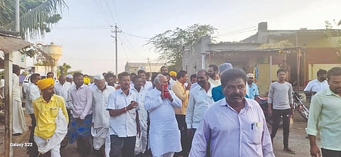 shivan patil voting prachar basavanbagewadi