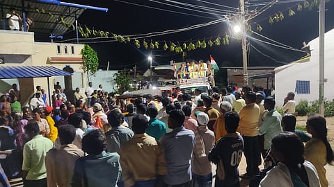 ಬನವಾಸೆ ರಂಗಸ್ವಾಮಿ ಪರ ಕಾಂಗ್ರೆಸ್ ಮುಖಂಡರಿಂದ ಮತ ಯಾಚನೆ