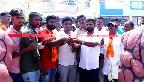 ಶೆಟ್ಟಿಹಳ್ಳಿ ಗ್ರಾಮದಲ್ಲಿ ಆಜನೇಯ ಮೂರ್ತಿ ಉದ್ಟಾಟನೆ