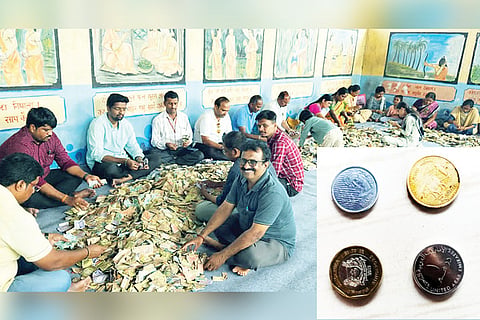 Anjanadri Temple Hundi Counting
