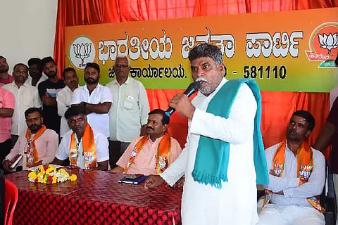 BJP In the thanks giving program