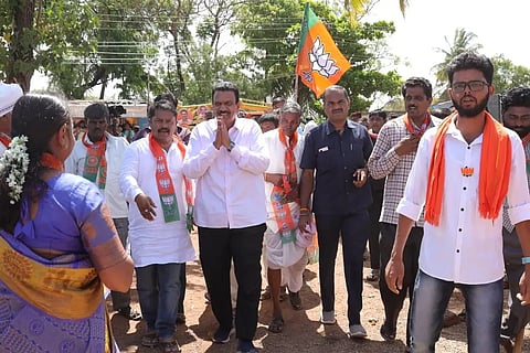 minister CC Patil matayachane