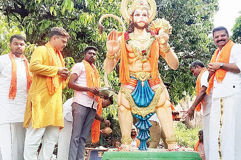 Chakravarti Sulibele in Anjanadri Hill