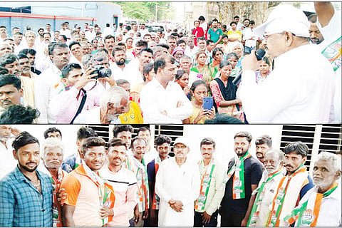 Congress Parameshwar Campaign