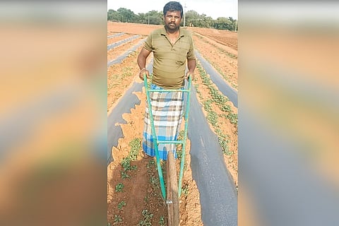 Cycele Weeder in Farming