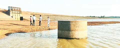 NO water in dharma jalashya