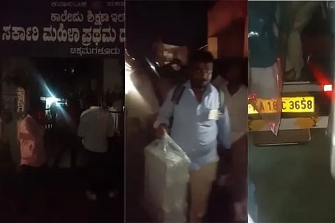 EVM at college F