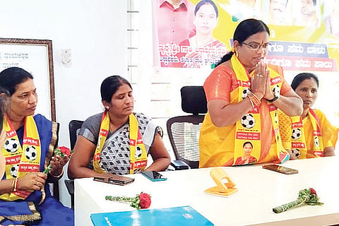 Gangavati KRPP lady Unit