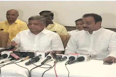Jagadeesh Shettar Press Meet