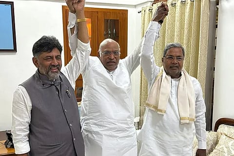 Kharge DKS Siddaramaiah
