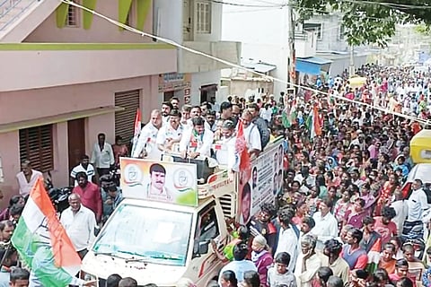 kotturu manjunath say suport congress party