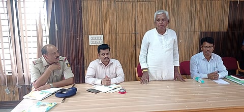 MLA Basavaraj meeting