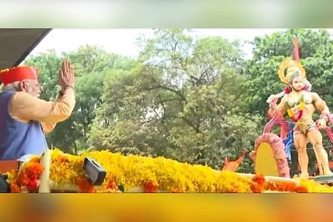 Modi Road Show Bnglr