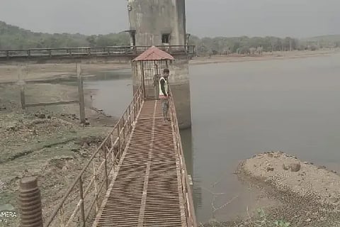Sanavalli Reservoir reached dead storage