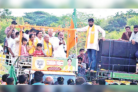 Sanduru BJP Road Show