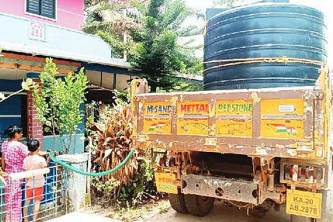 Tanker water