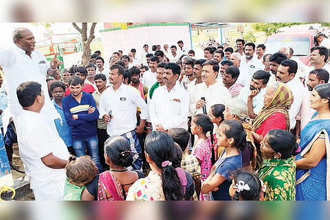 Venkata krishnayya Camp Somalingappa campaign