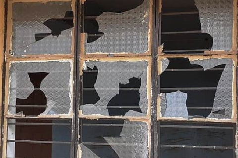 WINDOW BROKEN