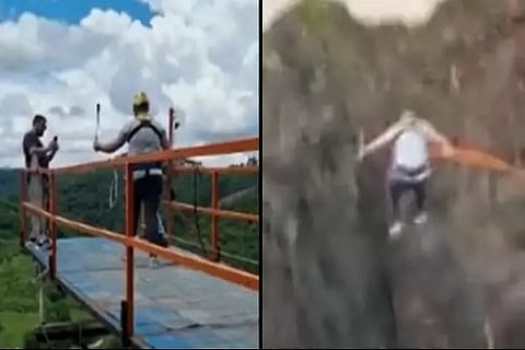 banjee jumping