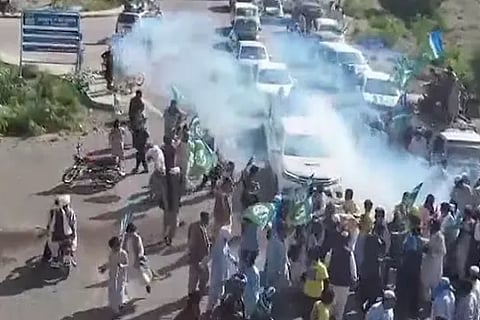 blast in rally