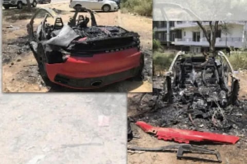 fire car