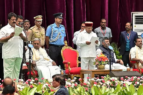 Mankalu Vaidya oath taking