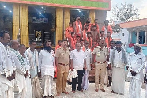 police meeting