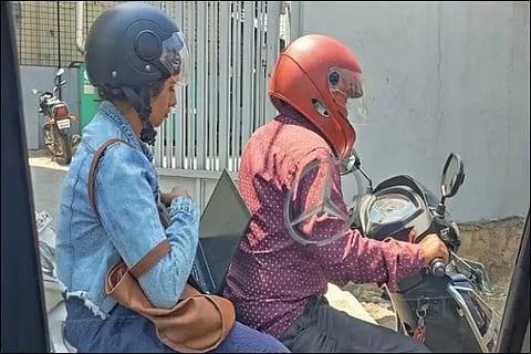 _woman working