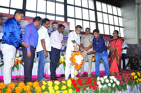 ಹಾಸನದಲ್ಲಿ ಶಕ್ತಿ ಯೋಜನೆಗೆ ಜಿಲ್ಲಾ ಉಸ್ತುವಾರಿ ಸಚಿವ ಕೆ.ಎನ್.ರಾಜಣ್ಣ ಚಾಲನೆ