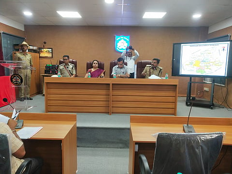 ಜನರೊಂದಿಗೆ ಸಹಾನುಭೂತಿಯಿಂದ ವರ್ತಿಸಿ: ಪೊಲೀಸರಿಗೆ ಜಿಲ್ಲಾ ಉಸ್ತುವಾರಿ ಸಚಿವ ಕೆ.ಎನ್.ರಾಜಣ್ಣ ಸೂಚನೆ.
