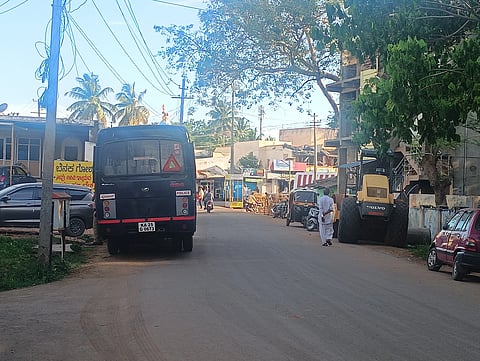kundgol police bandobast