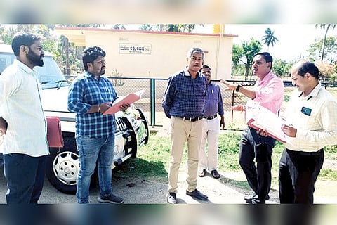 Anegundi Narega Work Inspection