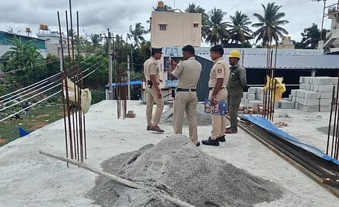 Two workers died on the spot due to electric shock during construction work