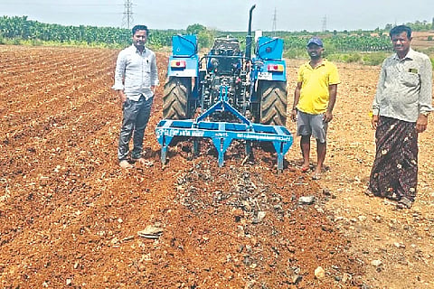 Channagiri, Rain, Land, Sowing,