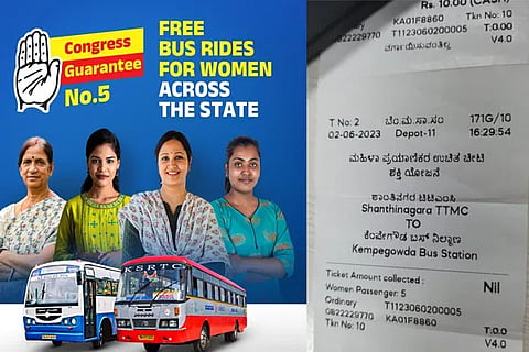 Free Bus Woman