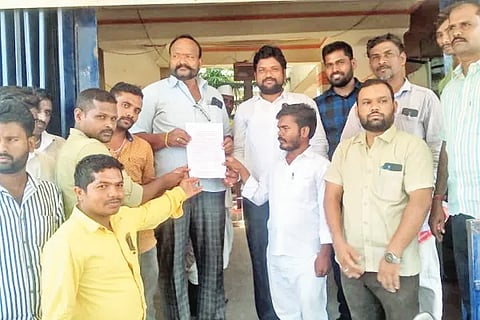 Give reserved space to Madiga society