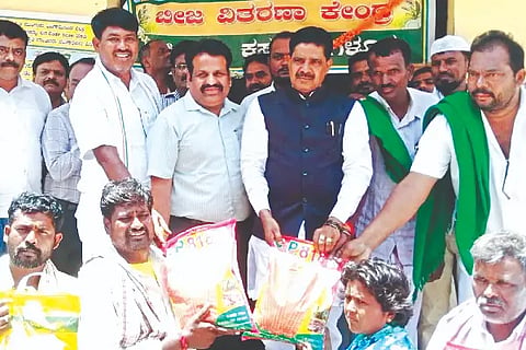 poor, sowing seed, distribution, strict action, warning,