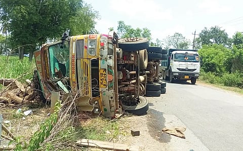 lorry plip in kalagatagi