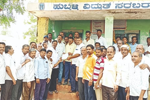 Kamtagi, Electricity Tariff, HESCOM, Protest
