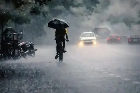 heavy rain