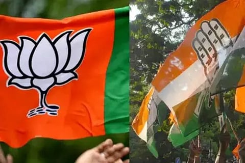 bjp vs congress