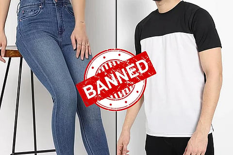 ban tshirt jeans